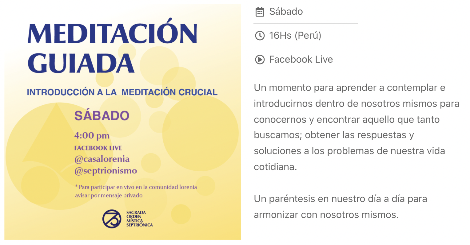 Meditación Guiada